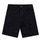 Ripped Style Jean Shorts