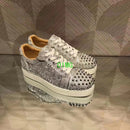 Rhinestone Rivets Studded Sneakers
