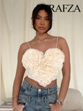 Heart Shape Puffy Tank Top