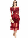 Lace Evening  Long Dresses