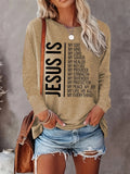 Jesus Is Sweatshirt