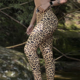 Leopard Push Up Running Leggings