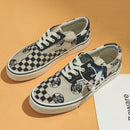 plaid mixed Color Sneakers