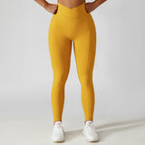 Crossover Pocket  Fitness Leggings