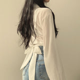 Back Bow Crop Top