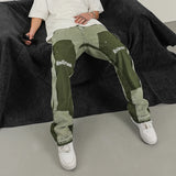 Vintage Distressed Graffiti Jeans