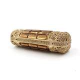 Gold Crystal Wedding Clutch