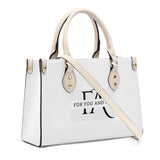 White Luxury Leather Tote HandBag