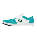 Turquoise Low Top Shoes