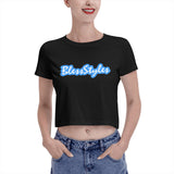 Stretch Crop Shirt Top