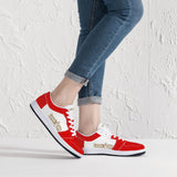Red Low Top Shoes