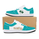 Turquoise Low Top Shoes