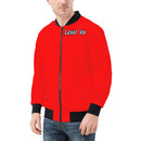 Red Bomber Jacket