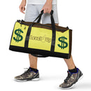 Yellow And Brown Duffle bag