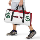 White And Red Duffle Bag