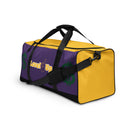 Purple And Yellow Duffle bag