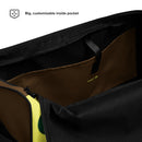 Yellow And Brown Duffle bag