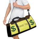 Yellow And Brown Duffle bag