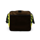 Yellow And Brown Duffle bag