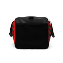 Red And Grey Duffle Bag