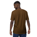 Brown Fitted T-Shirt