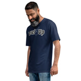 Blue Fitted T-Shirt