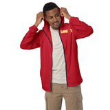 Red Windbreaker Jacket