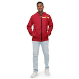 Red Windbreaker Jacket