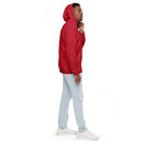 Red Windbreaker Jacket