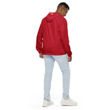 Red Windbreaker Jacket