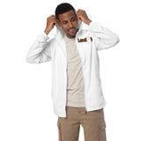 White Windbreaker Jacket