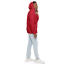 Red Windbreaker Jacket