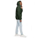 Dark Green Windbreaker Jacket