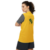 Yellow Sports Jersey T- Shirt
