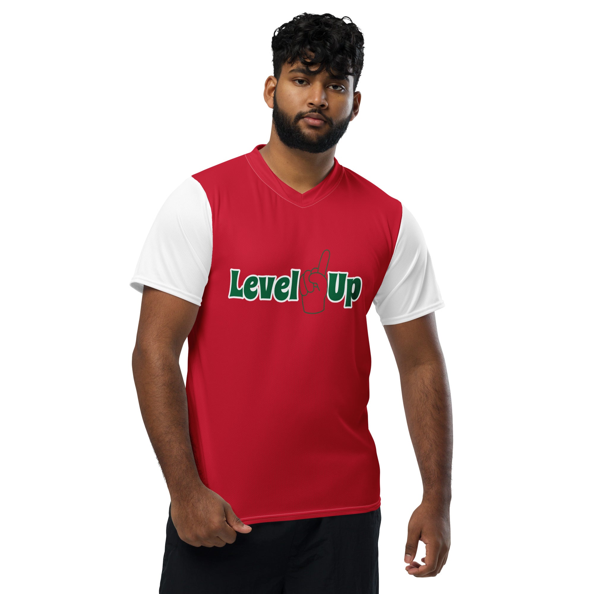 Red Sports Jersey T- Shirt