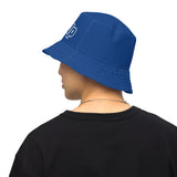 Blue Reversible bucket hat
