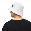 White Reversible bucket hat