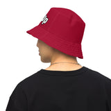 Red Reversible bucket hat