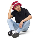 Red Reversible bucket hat