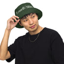 Green Reversible bucket hat