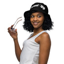 Black Reversible bucket hat