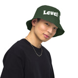Green Reversible bucket hat