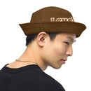 Brown Reversible bucket hat
