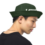 Green Reversible bucket hat