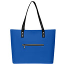 Blue Waterproof Leather Handbag