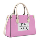 Pink Luxury leather Tote HandBag