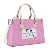 Pink Luxury leather Tote HandBag