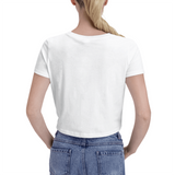 Stretch Crop Shirt Top