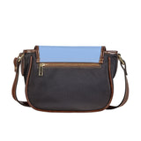 Baby Blue  Saddle HandBag