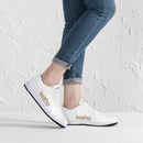 White Low Top Shoes